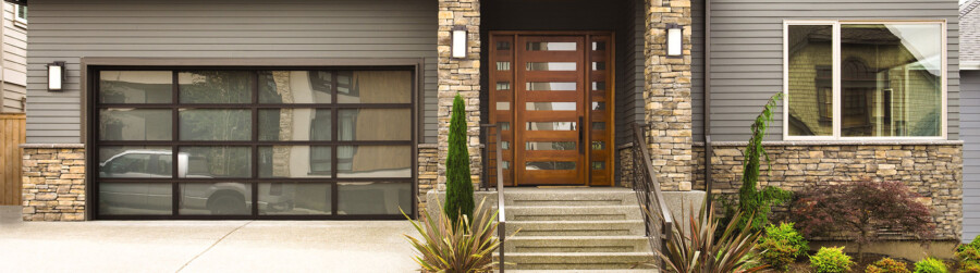 Model 8800, Aluminum-Powder Coat, Bronze Satin Etched Glass