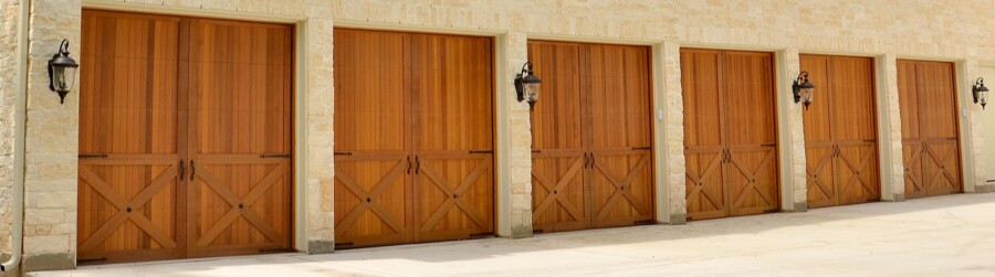 Custom Wood Garage Door - Barn Door