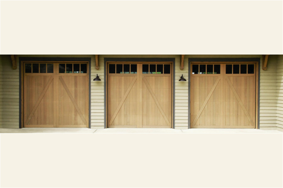 Custom Wood Garage Door - 3