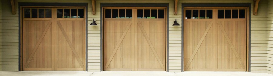 Custom Wood Garage Door - 3