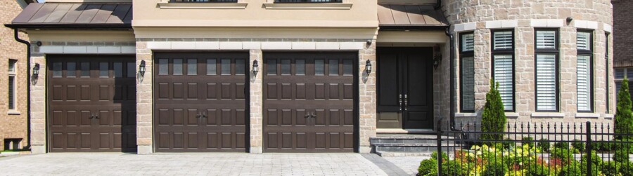 Model 9800 Fiberglass, Vertical Raised Panel Walnut Vert Lites